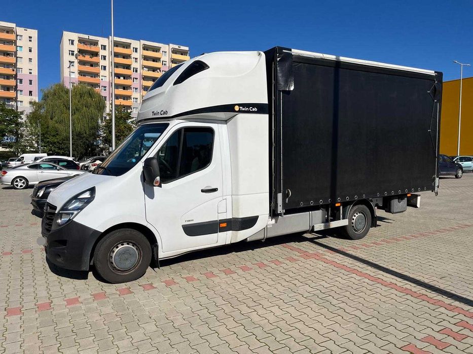 Opel Movano plandeka 8ep webasto klima poduszki firana cena brutto