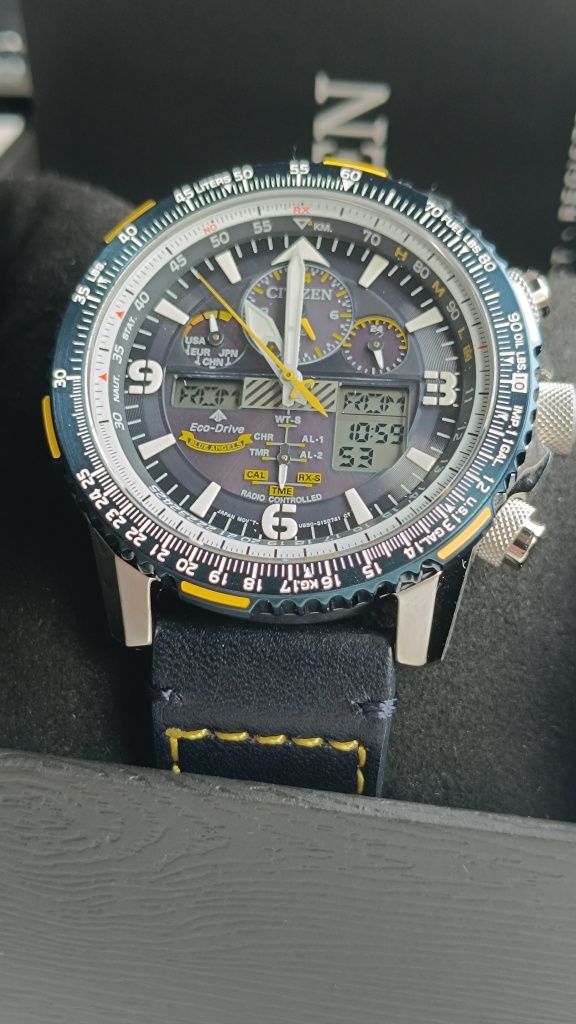 NOWY Męski Zegarek Citizen JY8078-01L Eco-Drive Blue Angel PROMASTER