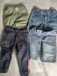 Conjunto de roupa menino (calças e calções) 2-3anos