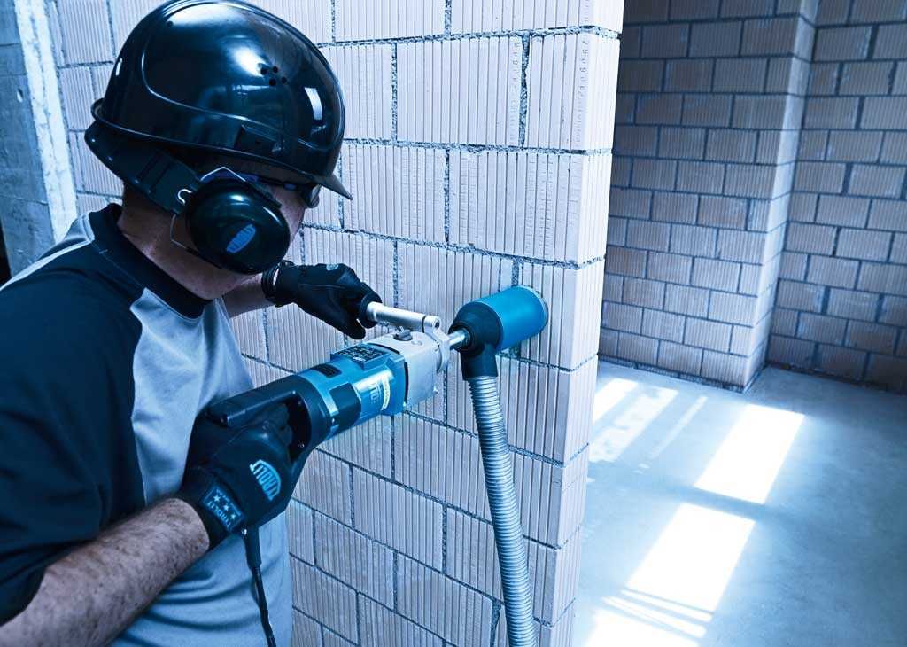 Wiercenie otworów techniką diamentową. Bruzdowanie