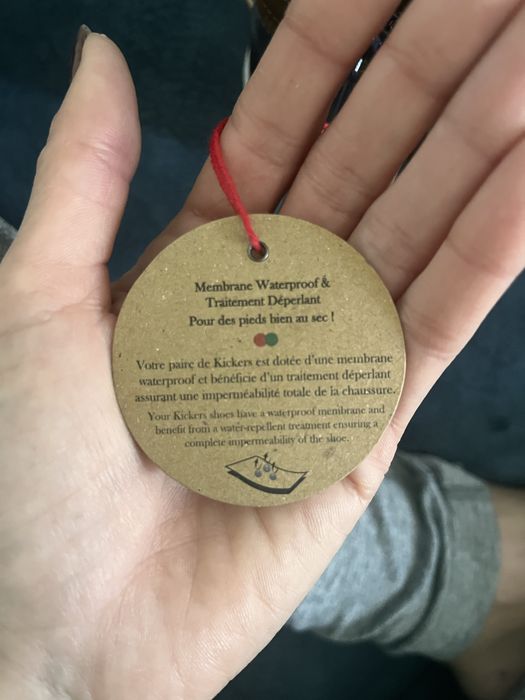 Черевики для хлопчика Kickers мембрані