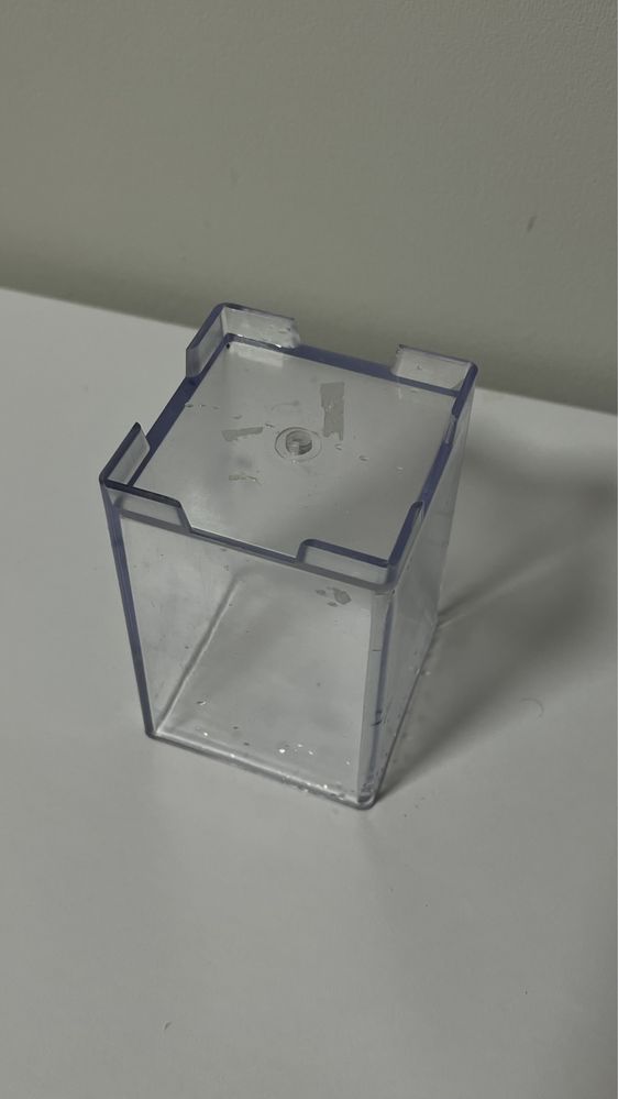 Пластикова форма куб для свічок
