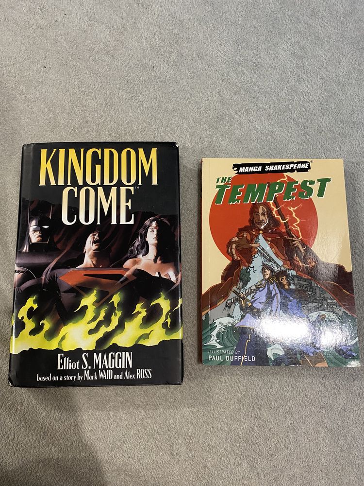 Manga , kingdom come , paul duffield , the tempest