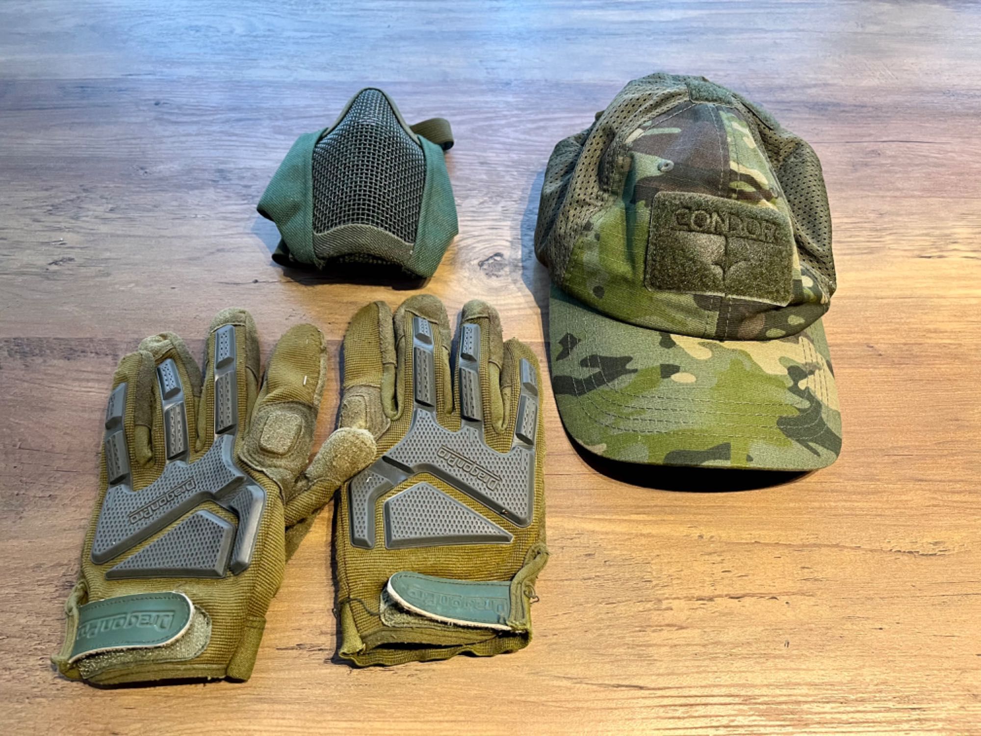 Airsoft Boné Condor e Bonnie invader multicam tropic