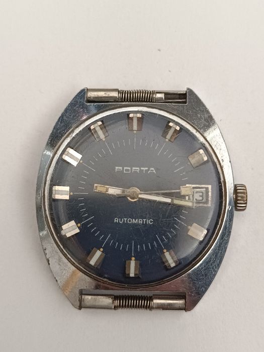 Zegarek vintage PORTA Automatic – lata 60./70., mechaniczny, sprawny