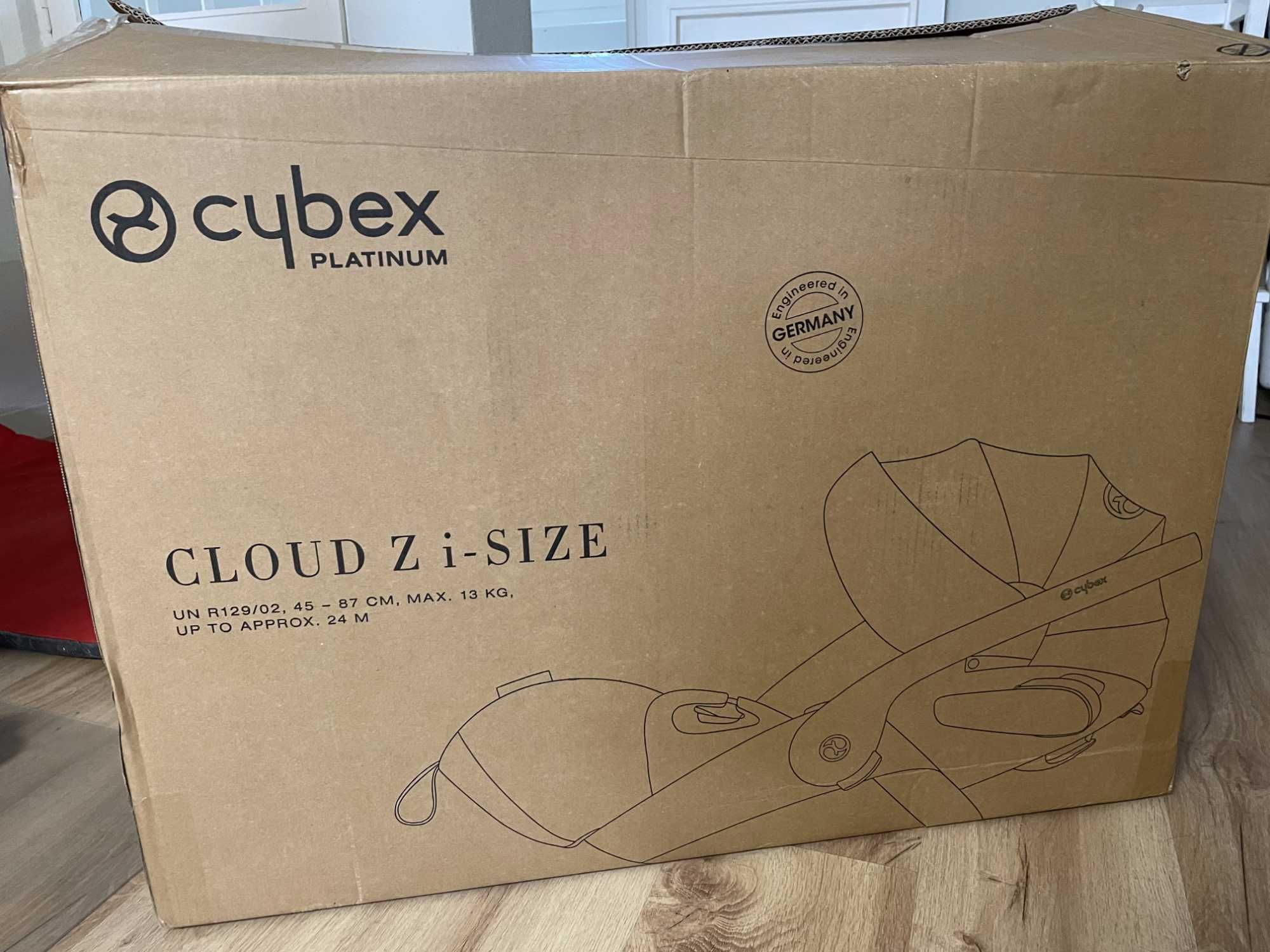 Cybex Cadeira-Auto Cloud Z I-Size + Adaptadores Carrinho