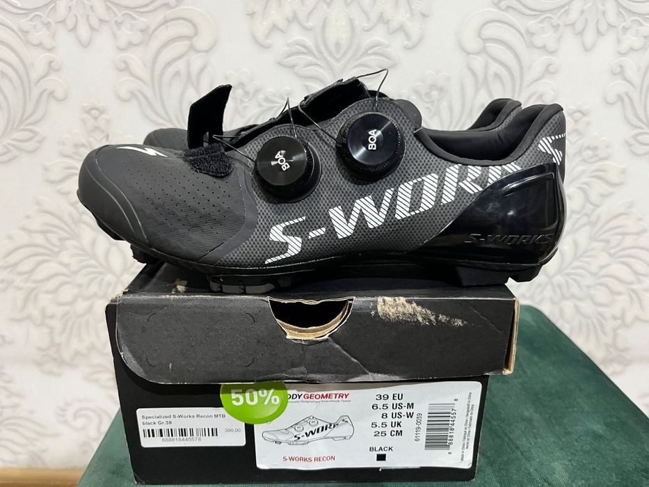 Buty rowerowe specialized s-works recon mtb 39 gravel boa wpinane