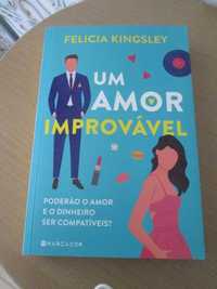 Um Amor Improvável de Felicia Kingsley   NOVO