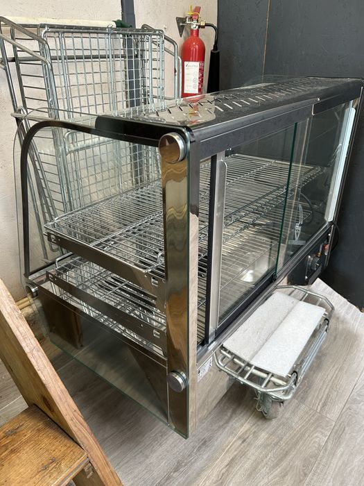 Vitrine aquecida (com ou sem vapor)