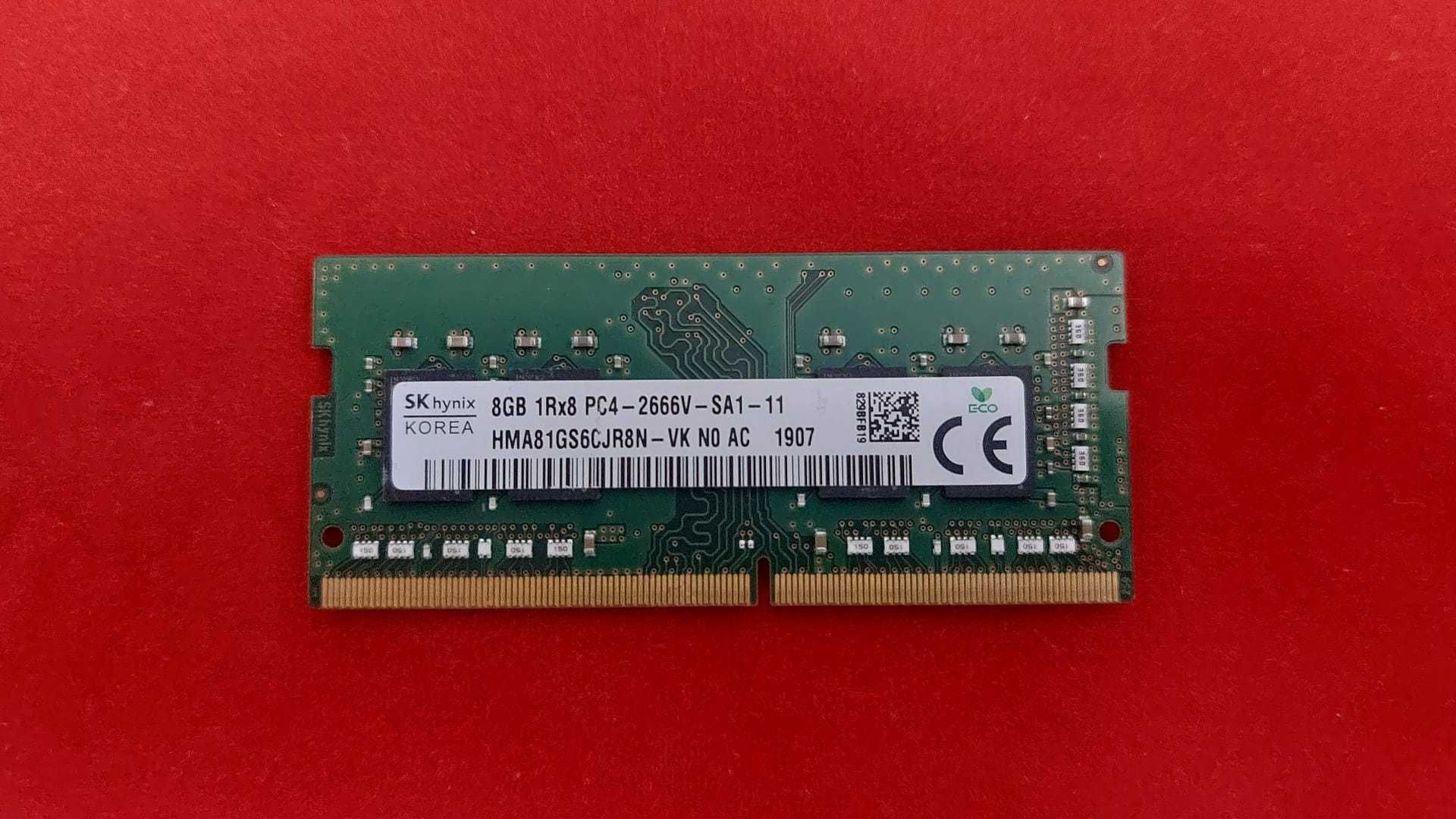 RAM DDR4 8GB Marcas SK Hynx - Samsung - M Para PC Portátil