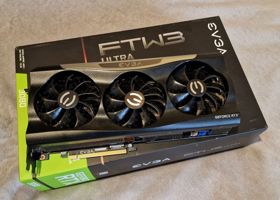 Видеокарта EVGA RTX 3080 FTW3 ULTRA