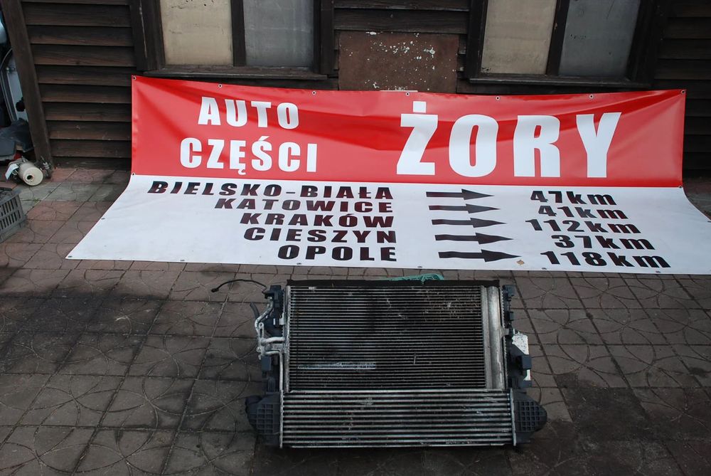 ford mondeo MK4 IV zestaw chłodnic WYSYŁKA