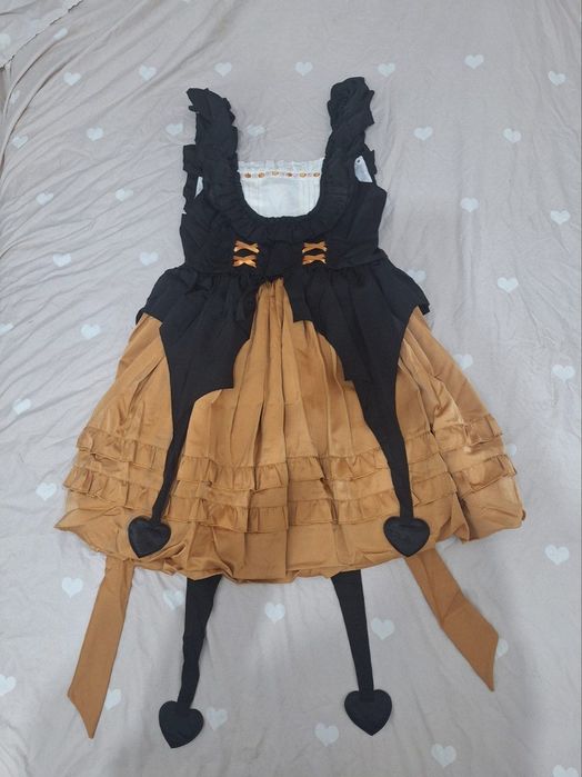 Платье лолита косплей хэлловин аниме