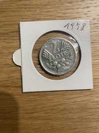 Moneta 2 zl jagoda 1958