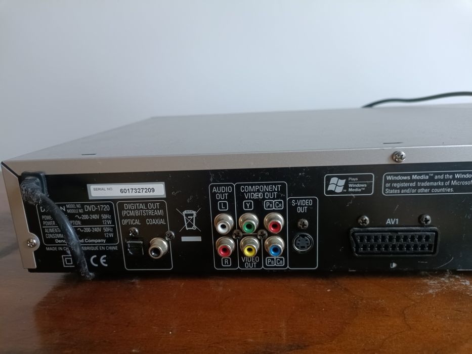 Denon dvd-1720 odtwarzacz DVD CD kino domowe