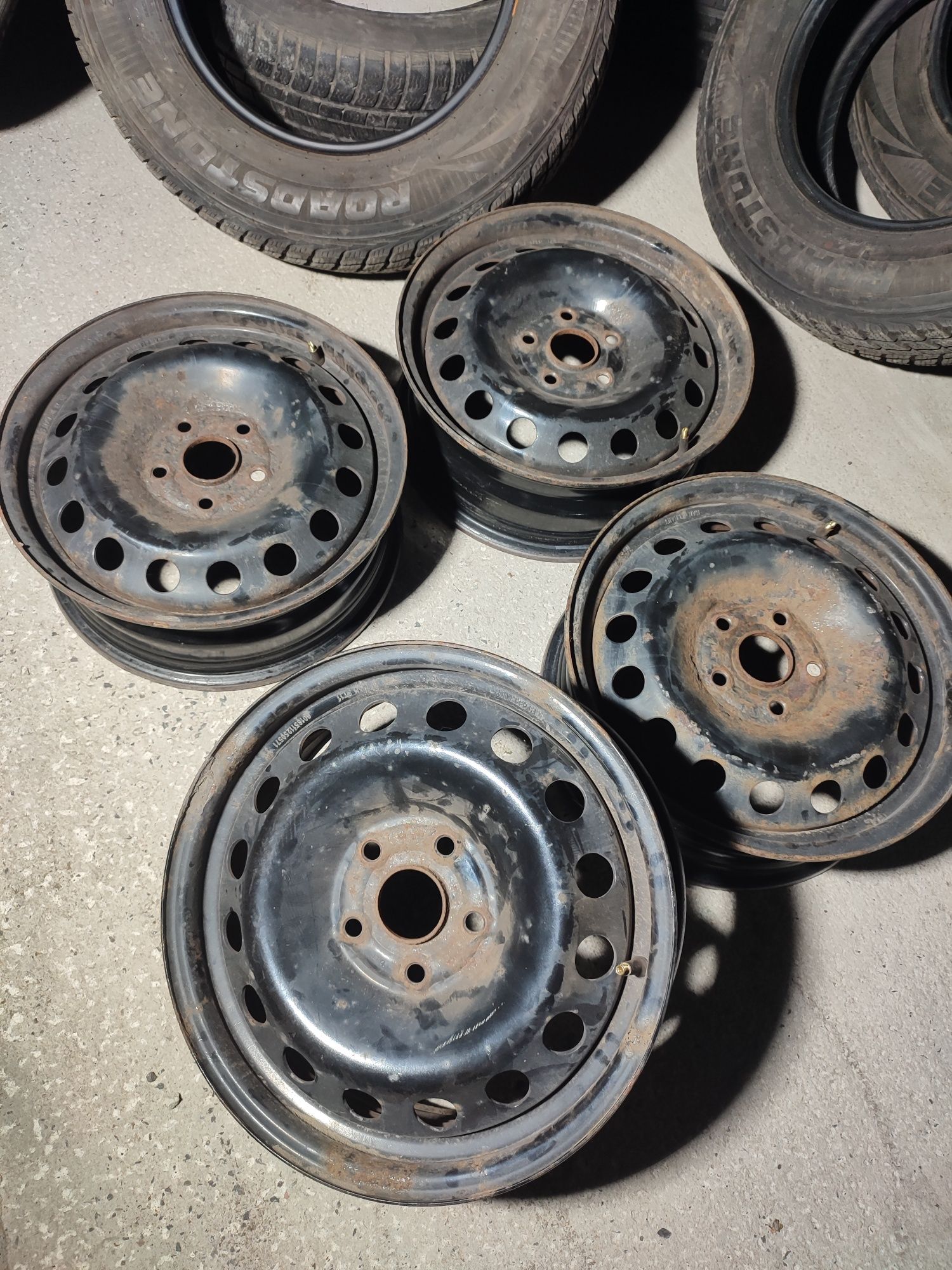 Диски r16 5x112 et50 6j dia 57.1  зняті з T4