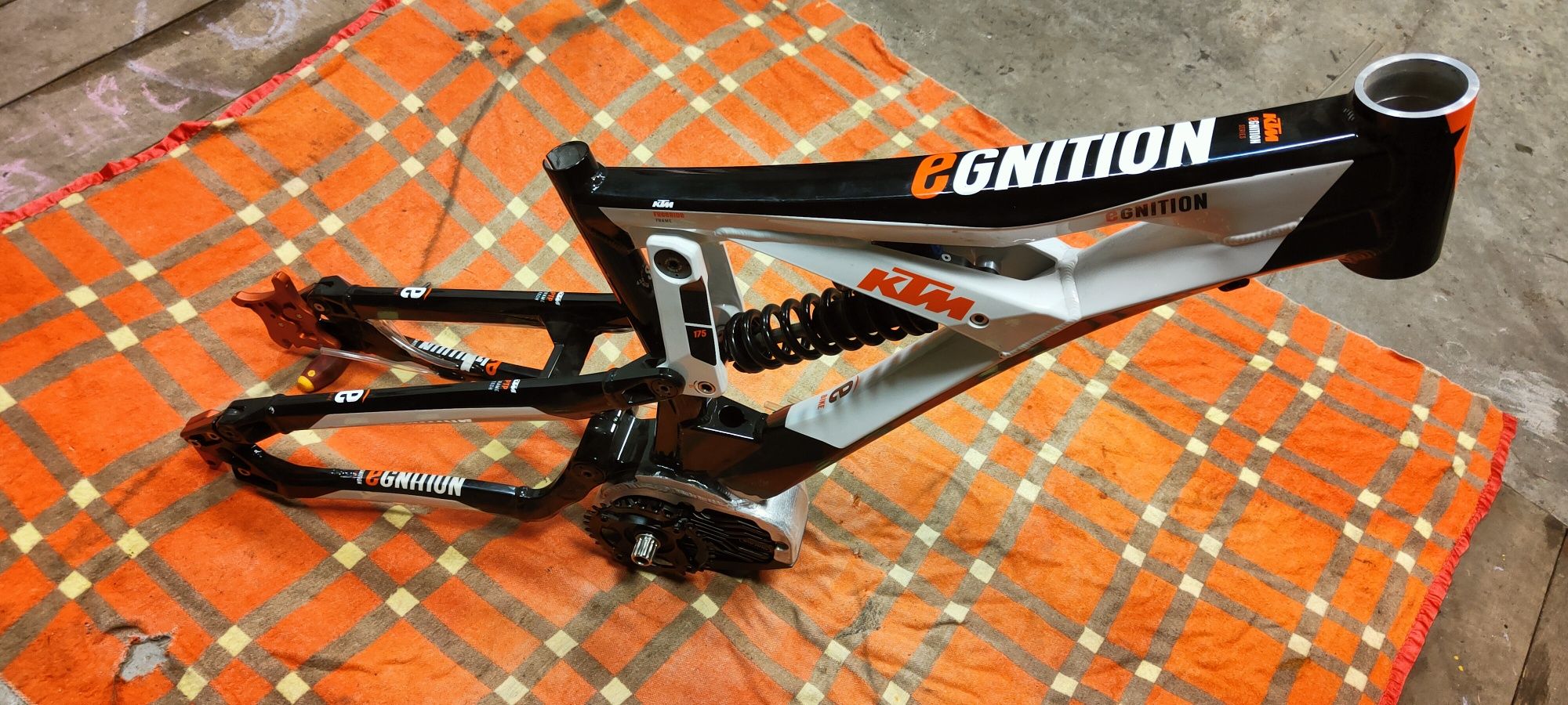 Nowa rama KTM + bafang m600 500W 120Nm