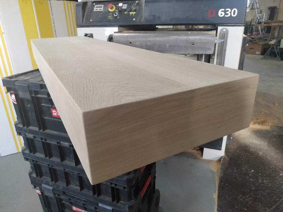 Schody półkowe - Nakładka na schody półkowe - Kąt45° - DĄB - Tychy