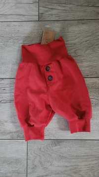Lafel czerwone spodnie bawełniane Polskie 56cm