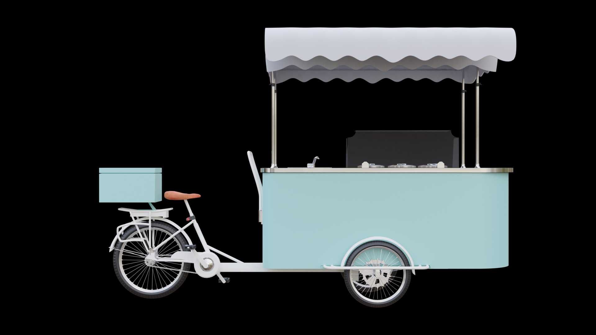 Rower gastronomiczny | Riksza na Lody | Leasing | Foodbike