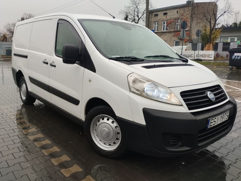 Fiat Scudo Long 1.6 HDI 2007r-NISKIE SPALANIE, paka 2,55 x 1,55 x 1,35