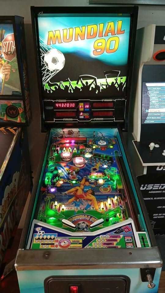 Maquina Flipper Mundial 90