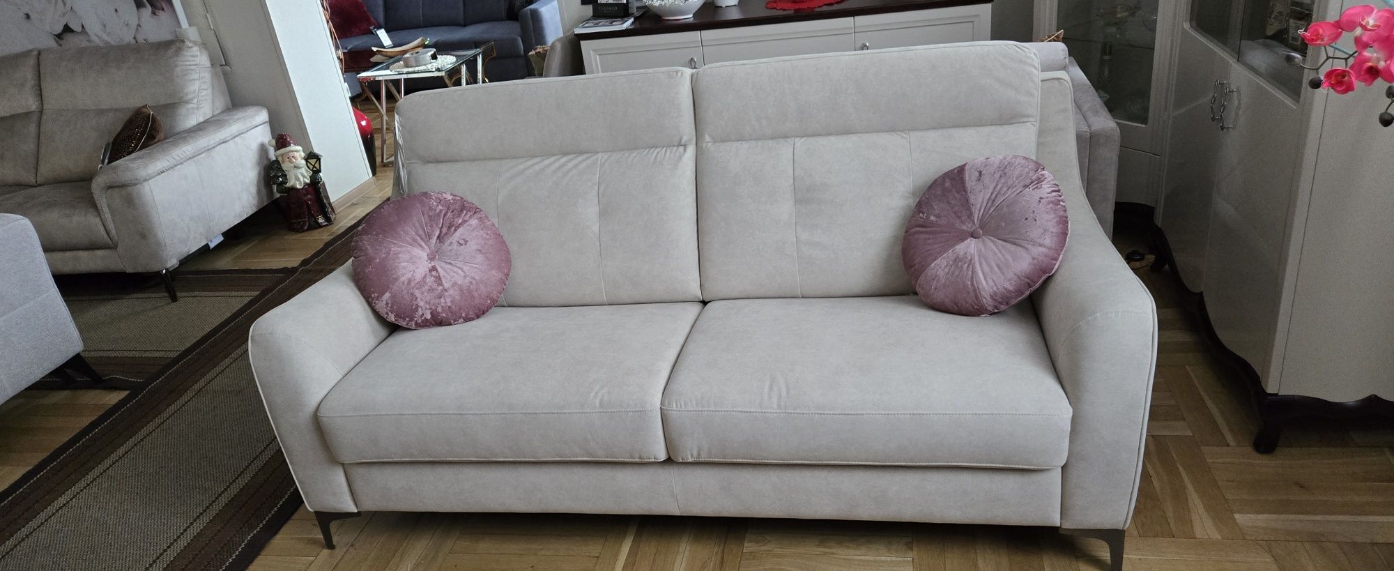 Sofa ze spaniem na materacu stelaż włoski CAMOMILLA Vero