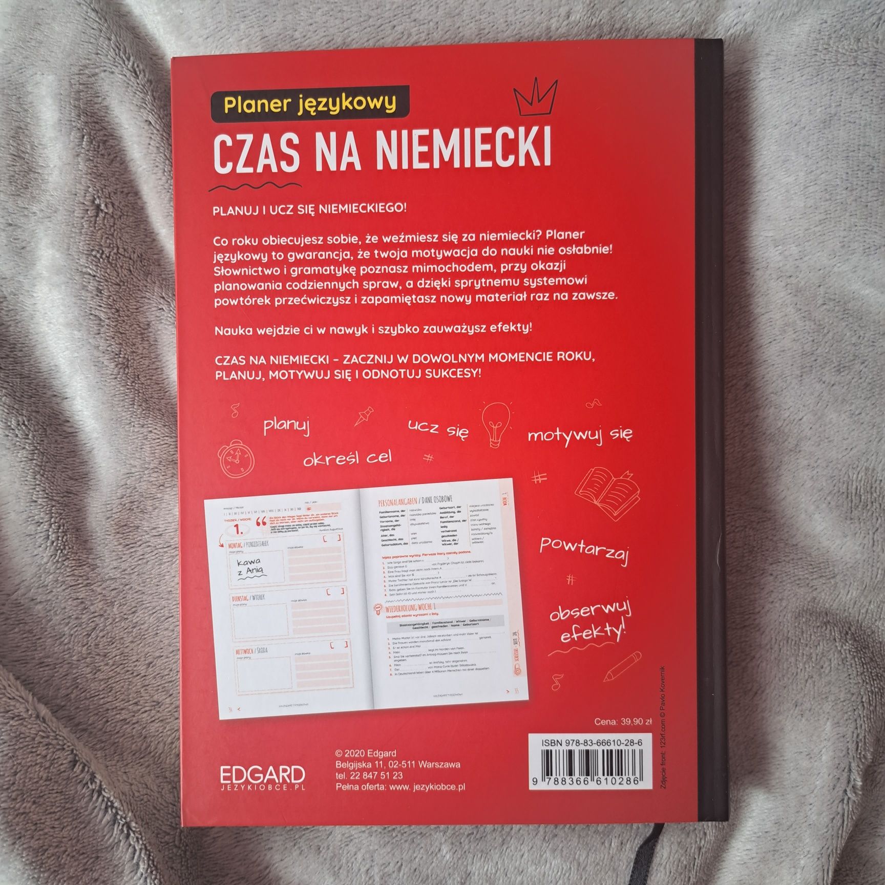 Planer językowy czas na niemiecki A2-B1