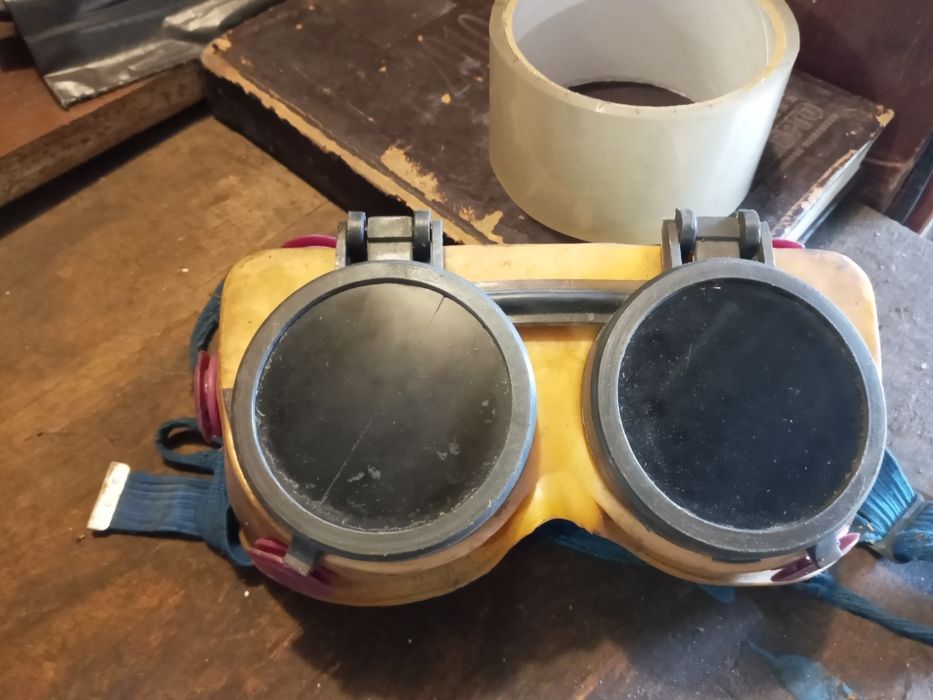 Очки для газосварки старого образца
