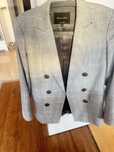 Marynarka welna krata Massimo dutti 36 stan idealny