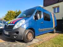 Opel movano 2013 2.3D 130tys kamper zamienie