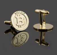 Запонки Bitcoin биткоин
