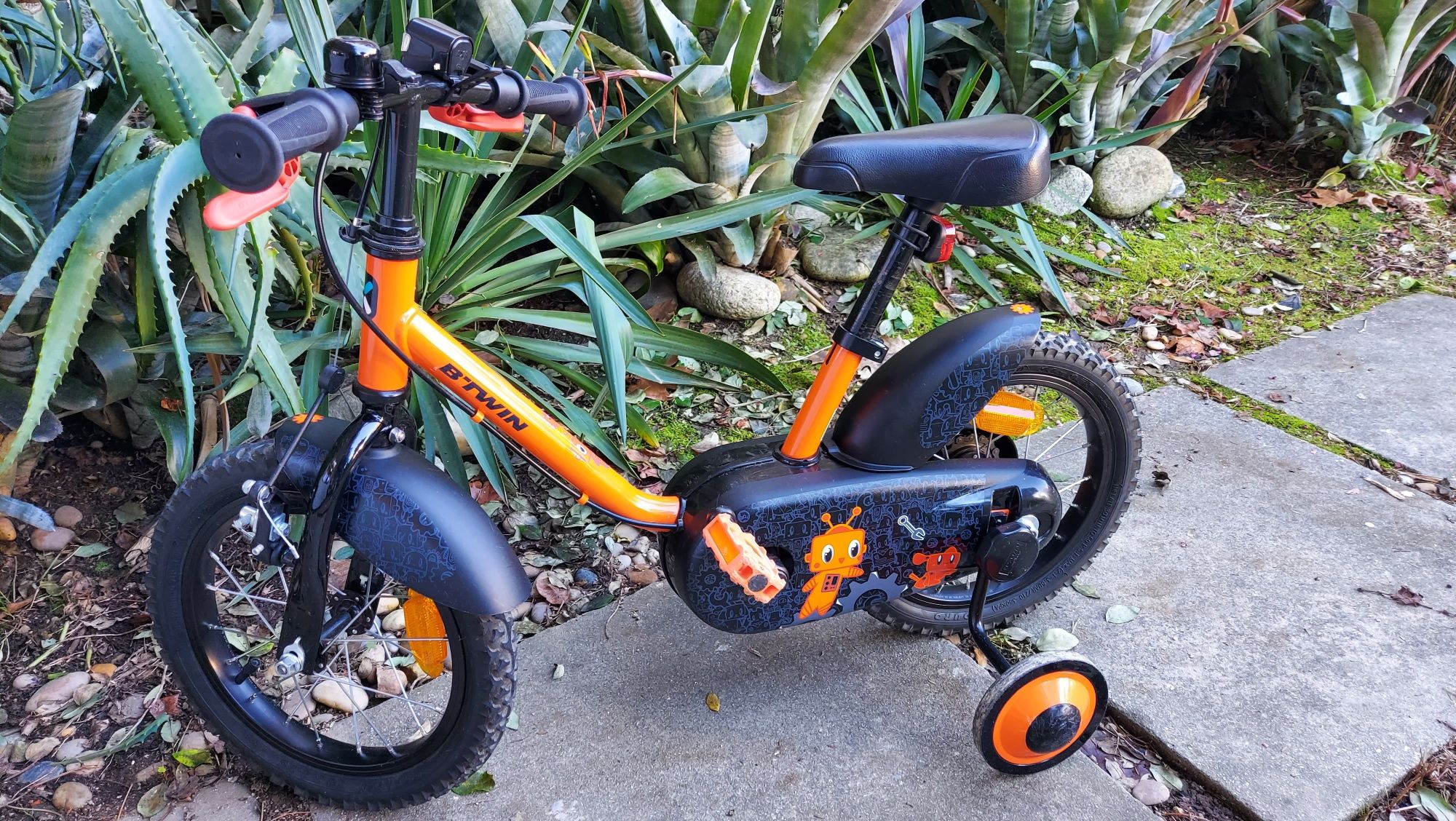 Bicicleta criança 3-5 anos 500 ROBÔ decathlon 14''