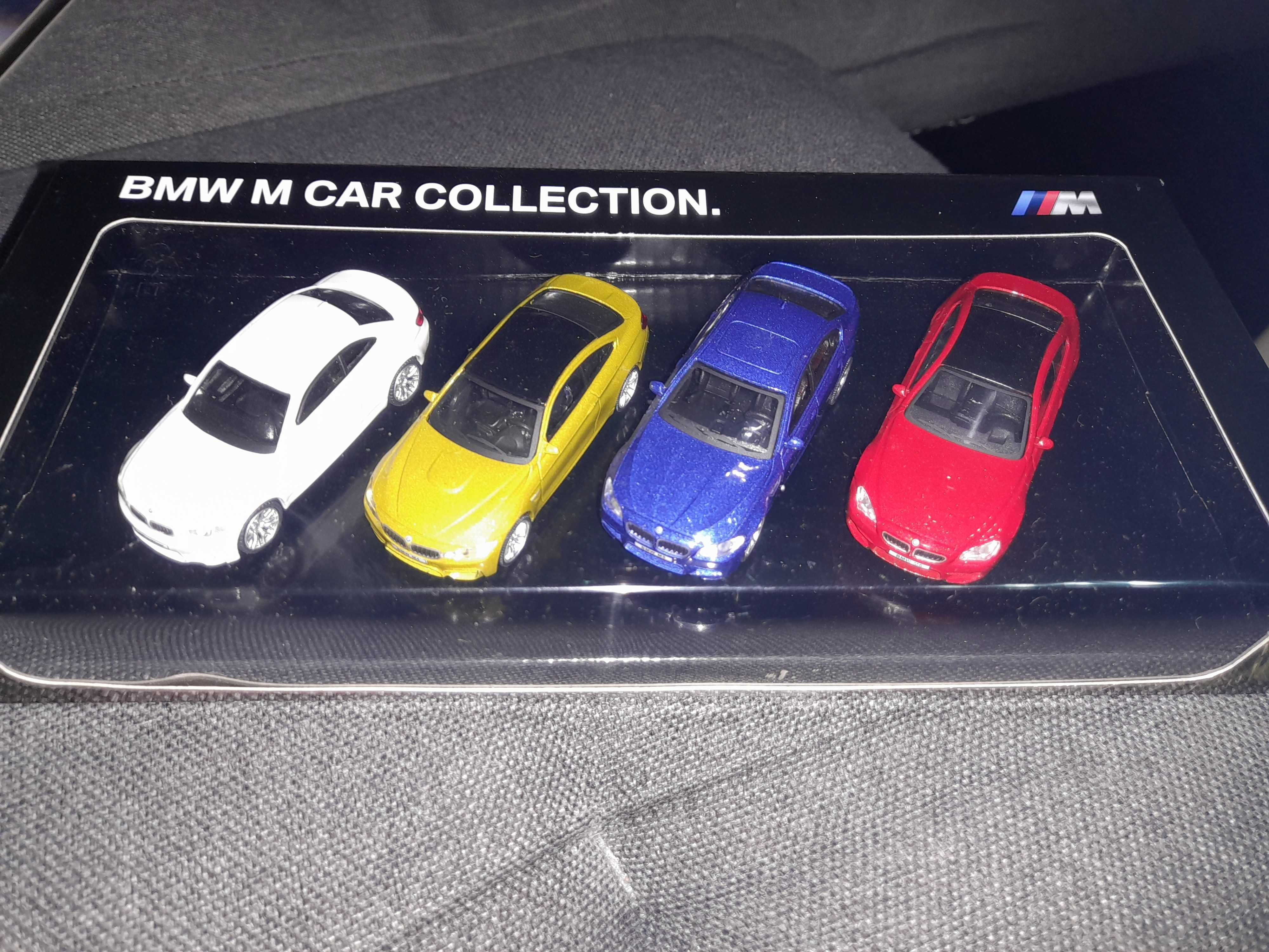Zestaw miniatur BMW M Car Collection M1 M4 M5 M6