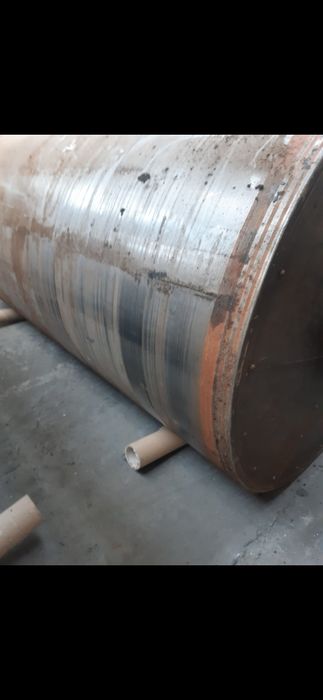 Walec stalowy, wał, cylinder 6000kg + łożyska
