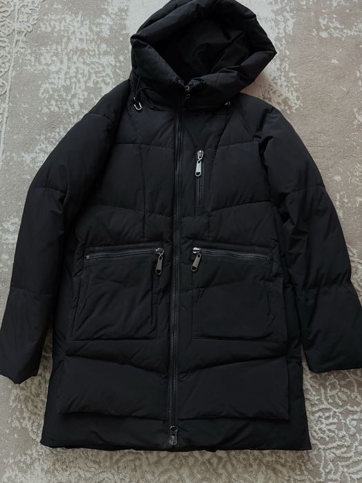 Курта зима чорна (подовжена)