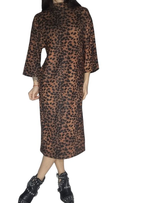 Sukienka panterka zara rozmiar od S 36 do L 40