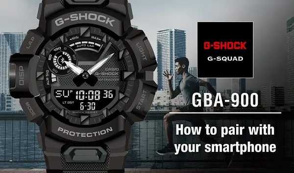 Часы Casio G-Shock GBA-900-1A Bluetooth Новые из США