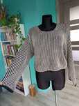 Sweter w paski Divided Boho Hippie
