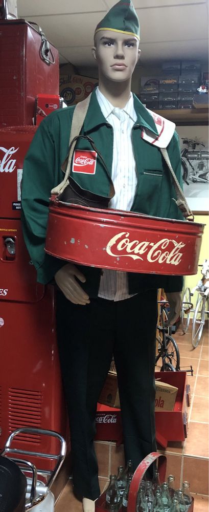 Antiga farda coca cola completa