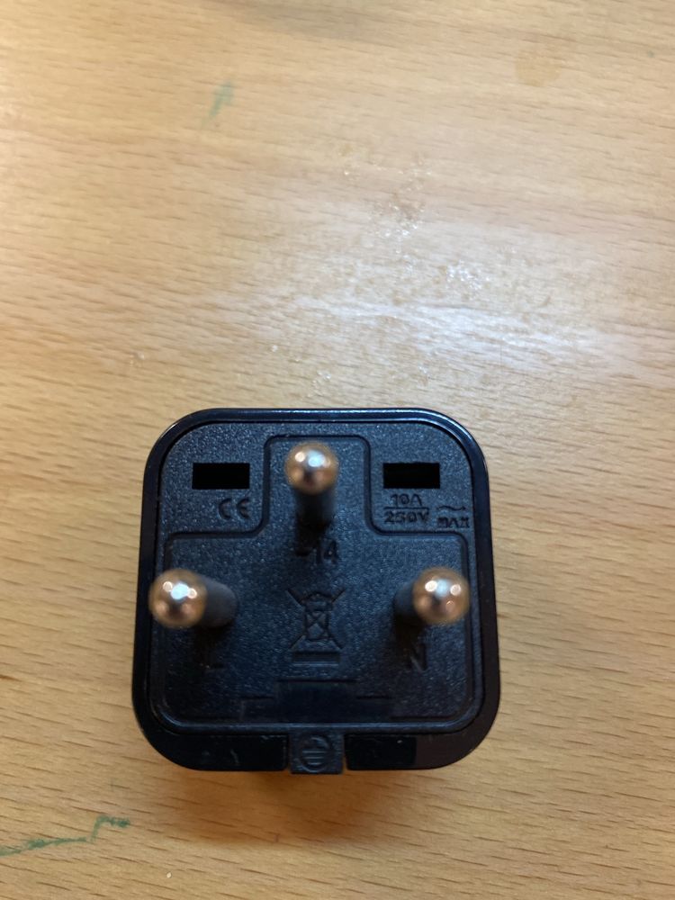 Adapatdor corrente tipo M