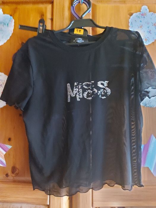 Tshirt śiatkowy dziewczęcy rozmiar S firma Bershka