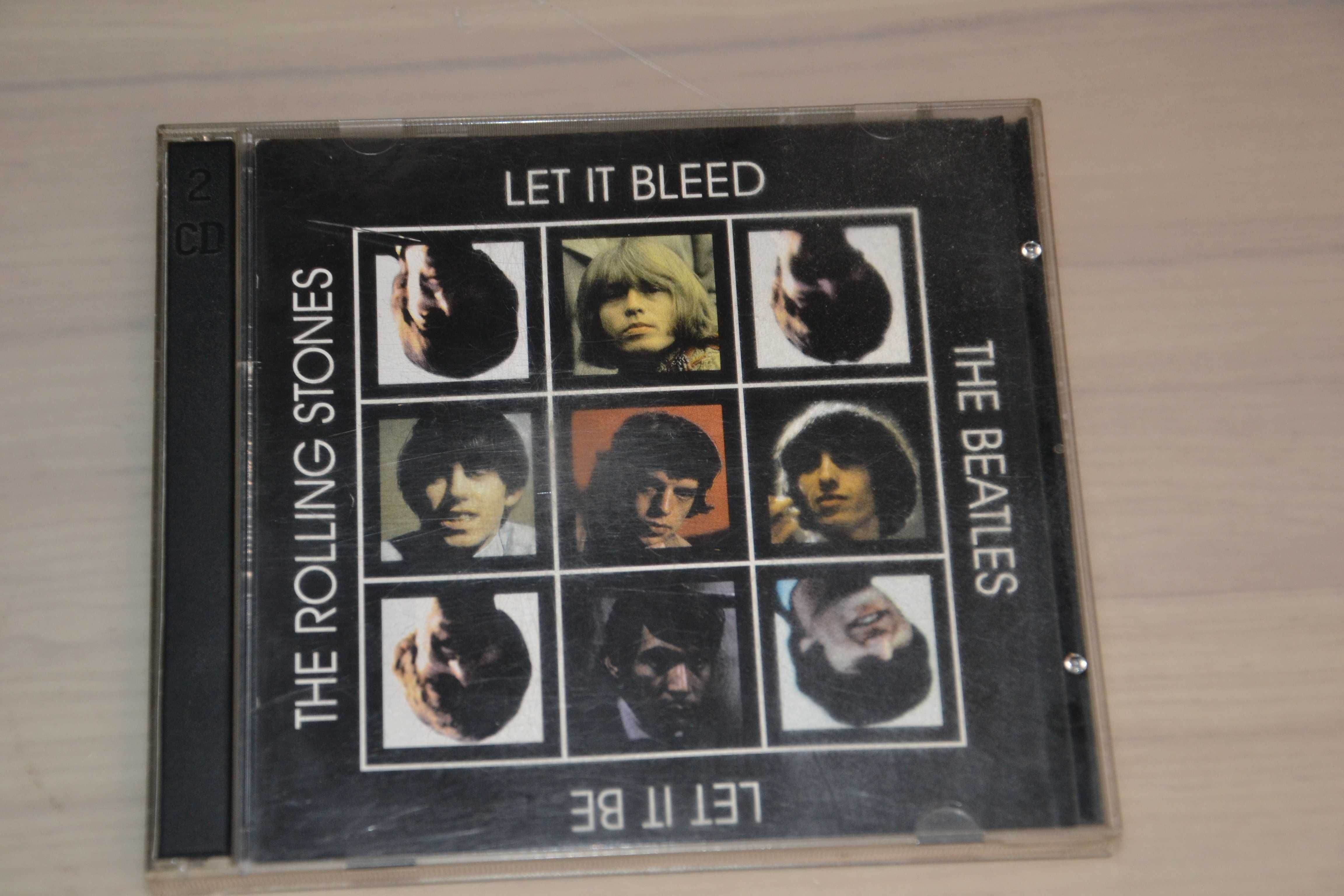 CD .THE Beatles,THE Roling Stones,Czerwone gitary zestaw