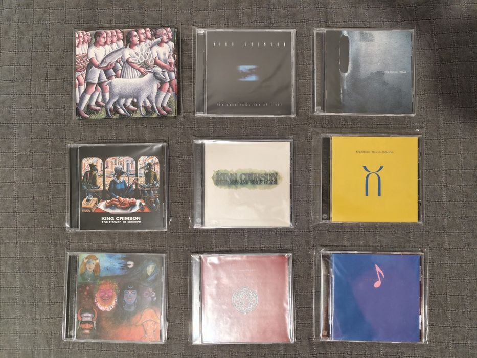 King Crimson 9xCD komplet