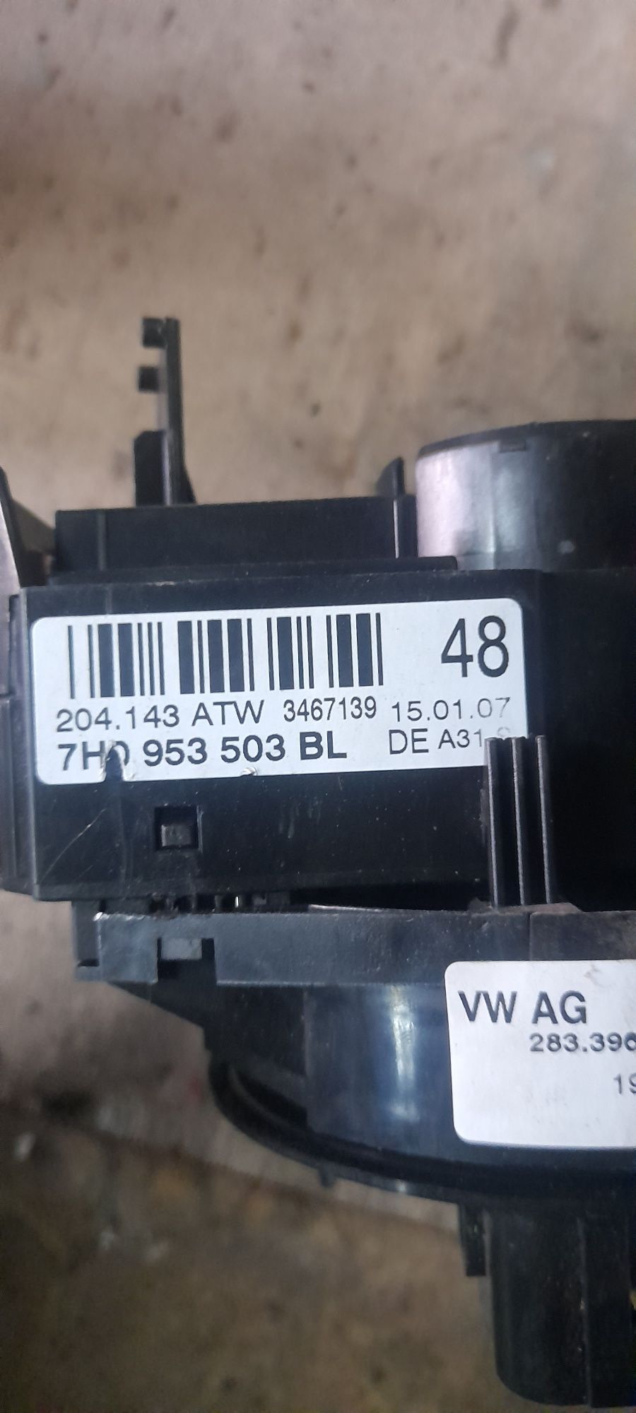 T5 Volkswagena włącznik przełącznik kierunkowskazow wycieczek