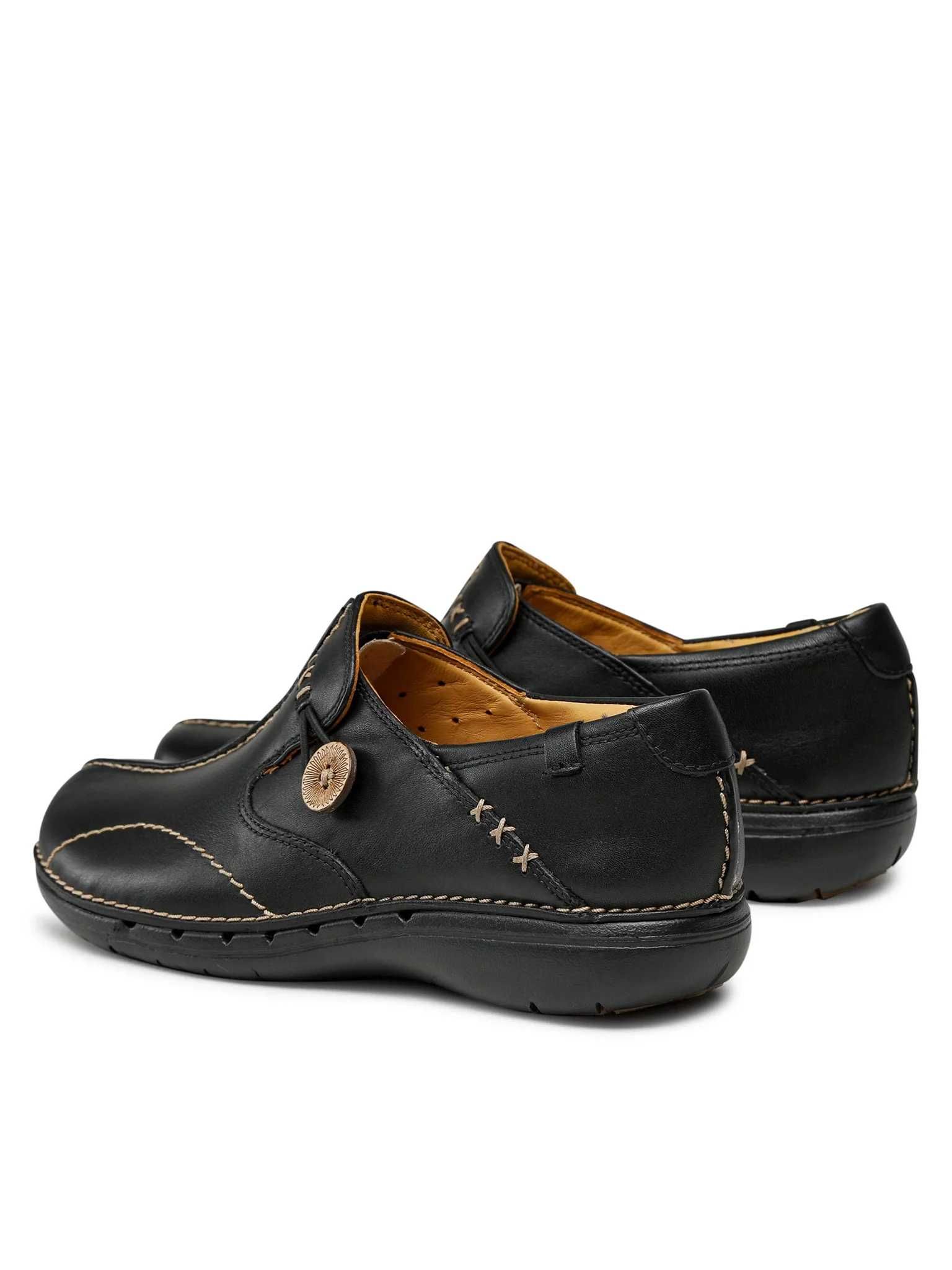 Слипоны Туфли Clarks Un Loop Оригинал Кожа Новые!