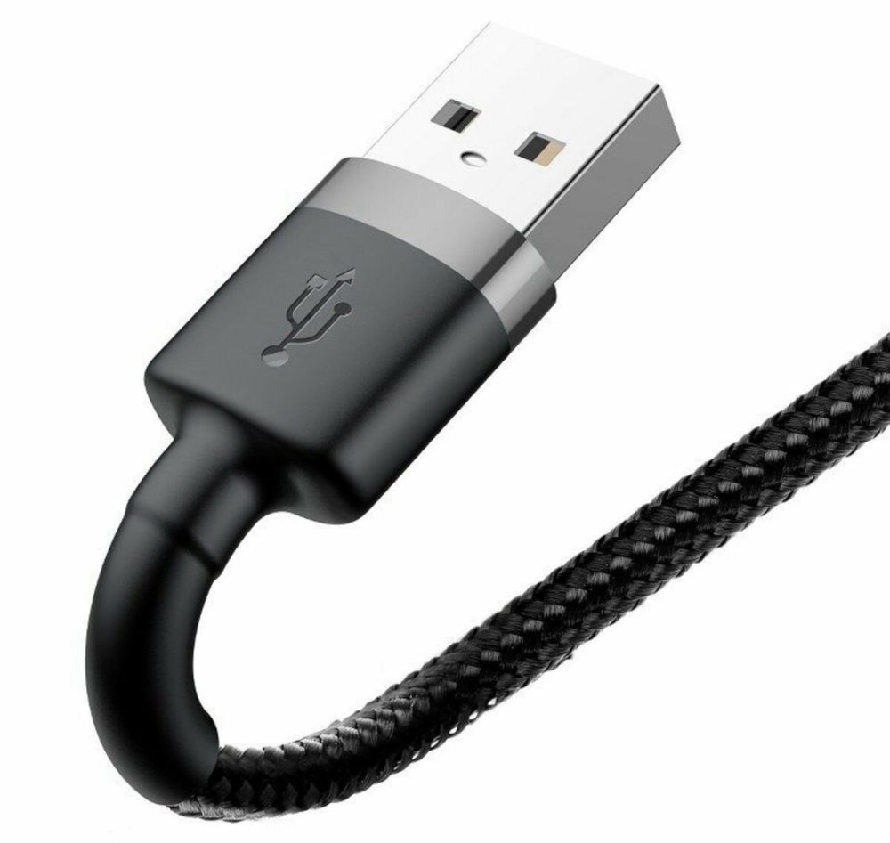 Кабель для Айфона з чіпом Baseus USB-Lightning Швидка Зарядка 200см