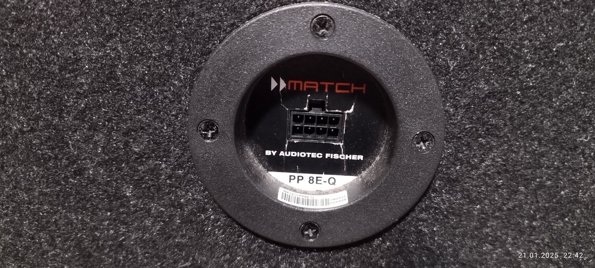 Subwoofer MATCH PP 8E-Q