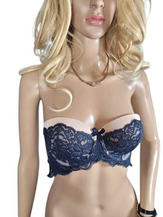 Stanik biustonosz 70C Triumph koronka bielizna damska