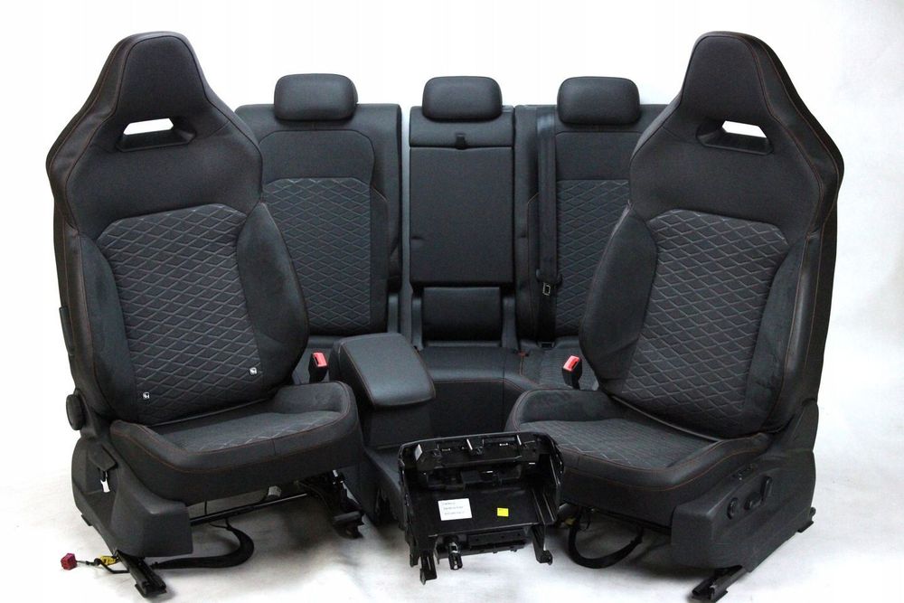 FOTELE KUBEŁKOWE KANAPA TUNEL ŚRODKOWY SEAT TARRACO FR KOMPLET